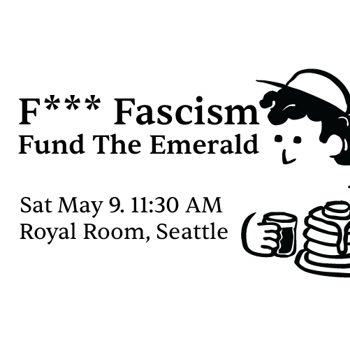 F*** Fascism. Fund the Emerald! - logo